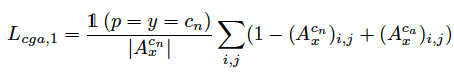complementary-guided-attention-loss