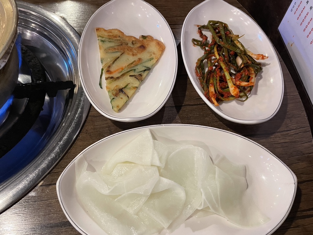파김치와 쌈무