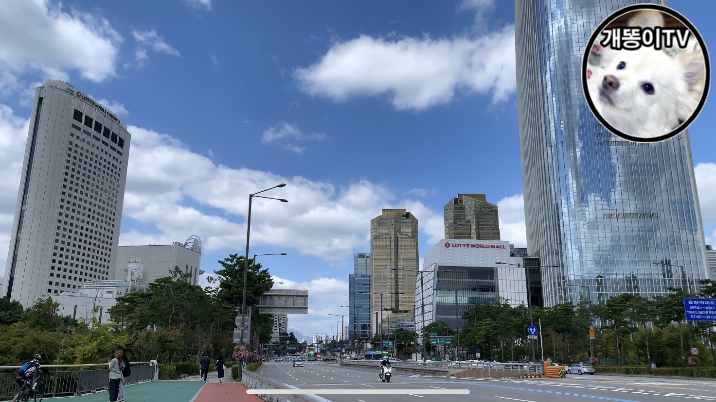  잠실 롯데월드타워 야경 Jamsil Lotte World Tower Nightscape