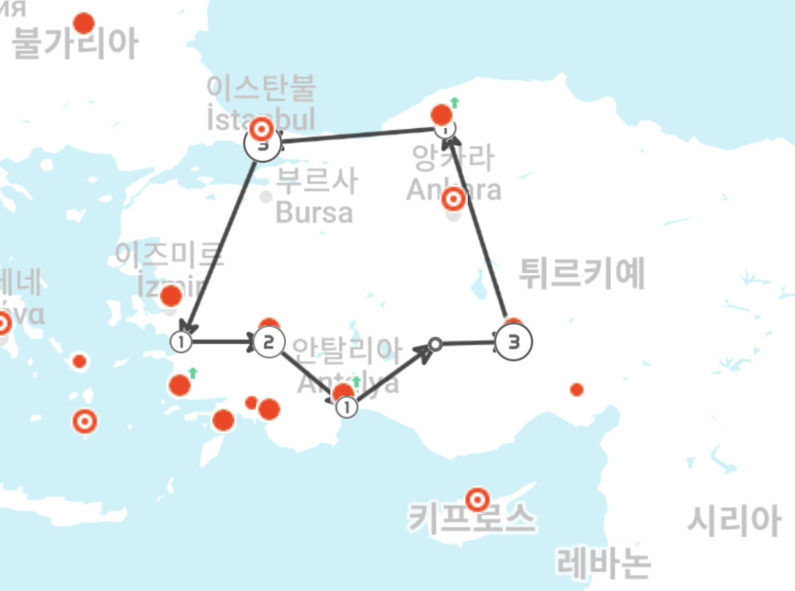  [튀르키예 여행] 12일간 튀르키예 반바퀴 도는 여행일정