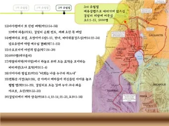 예수님의 생애 33년 행적 정리_11