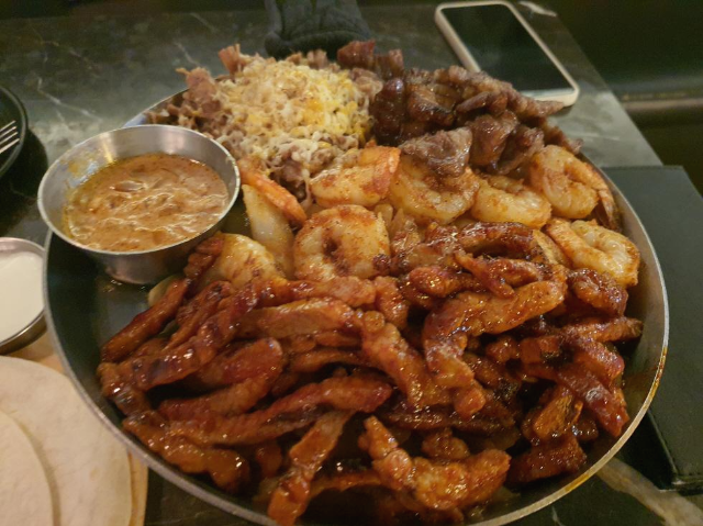  감성타코 강남역점 내돈내산 리뷰 타코만들기