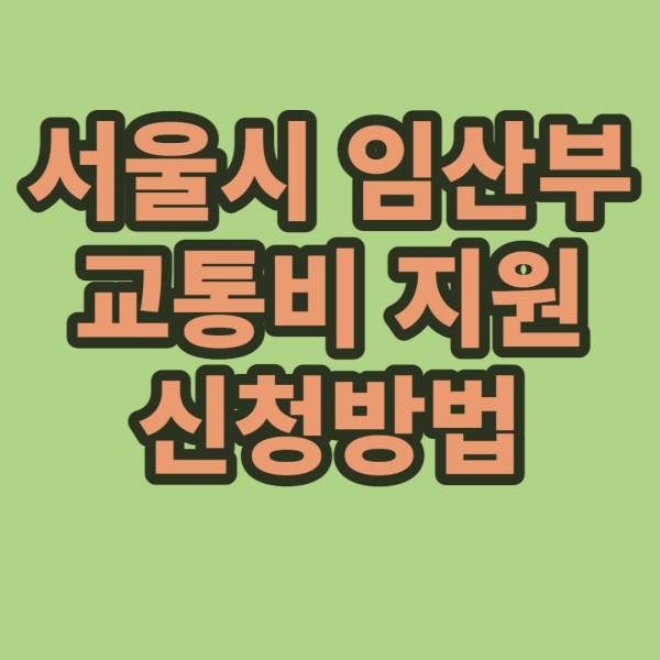 서울시-임산부-교통비지원-신청방법-썸네일