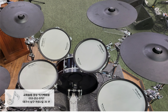 kurzweil 드럼설치, 건반설치도 가능합니다. / 전자드럼 / ROLAND / VAD306 / KURZWEIL 2
