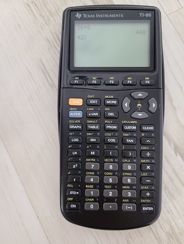 TI-86 공학용 계산기