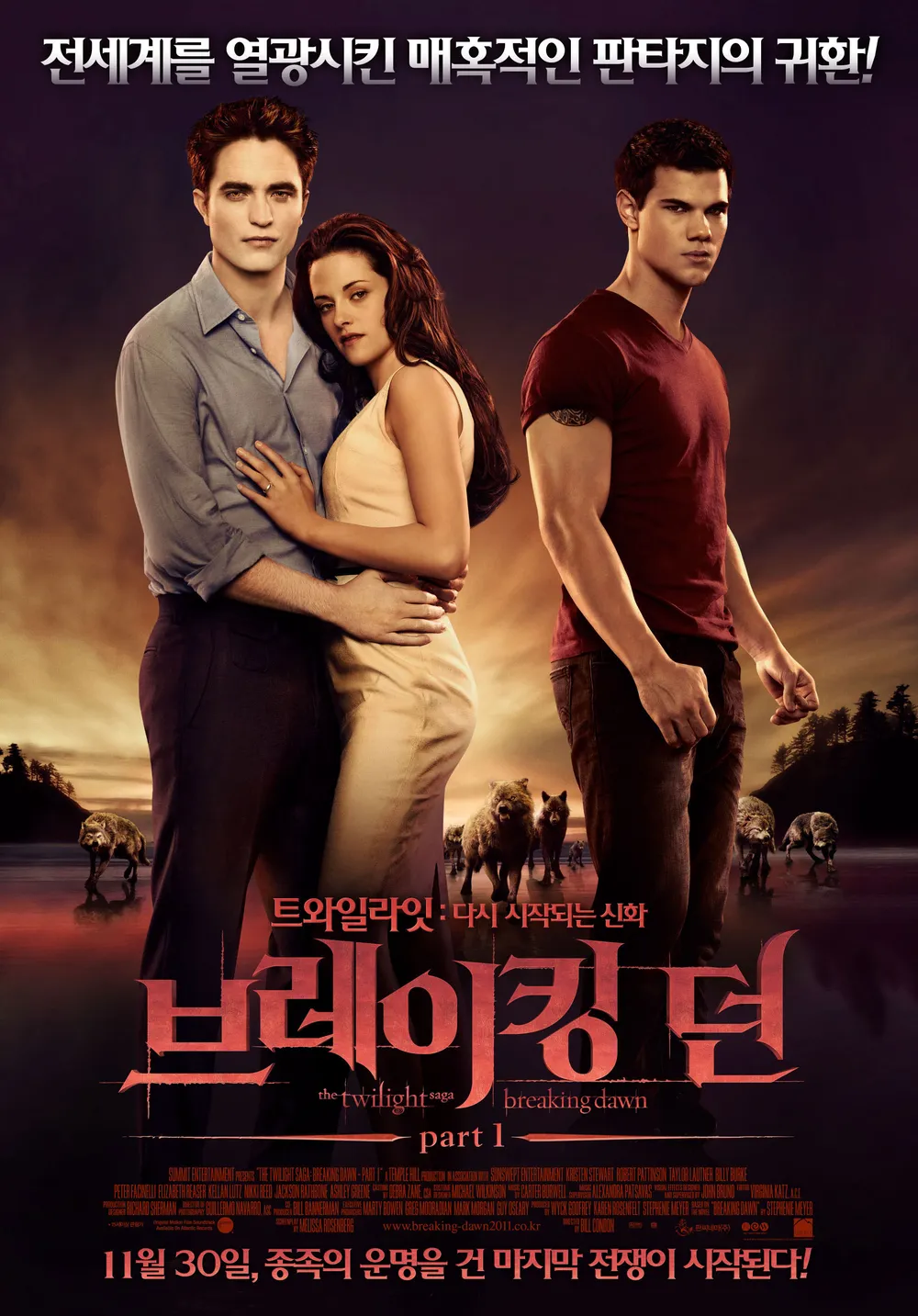 영화 브레이킹던 파트1 포스터