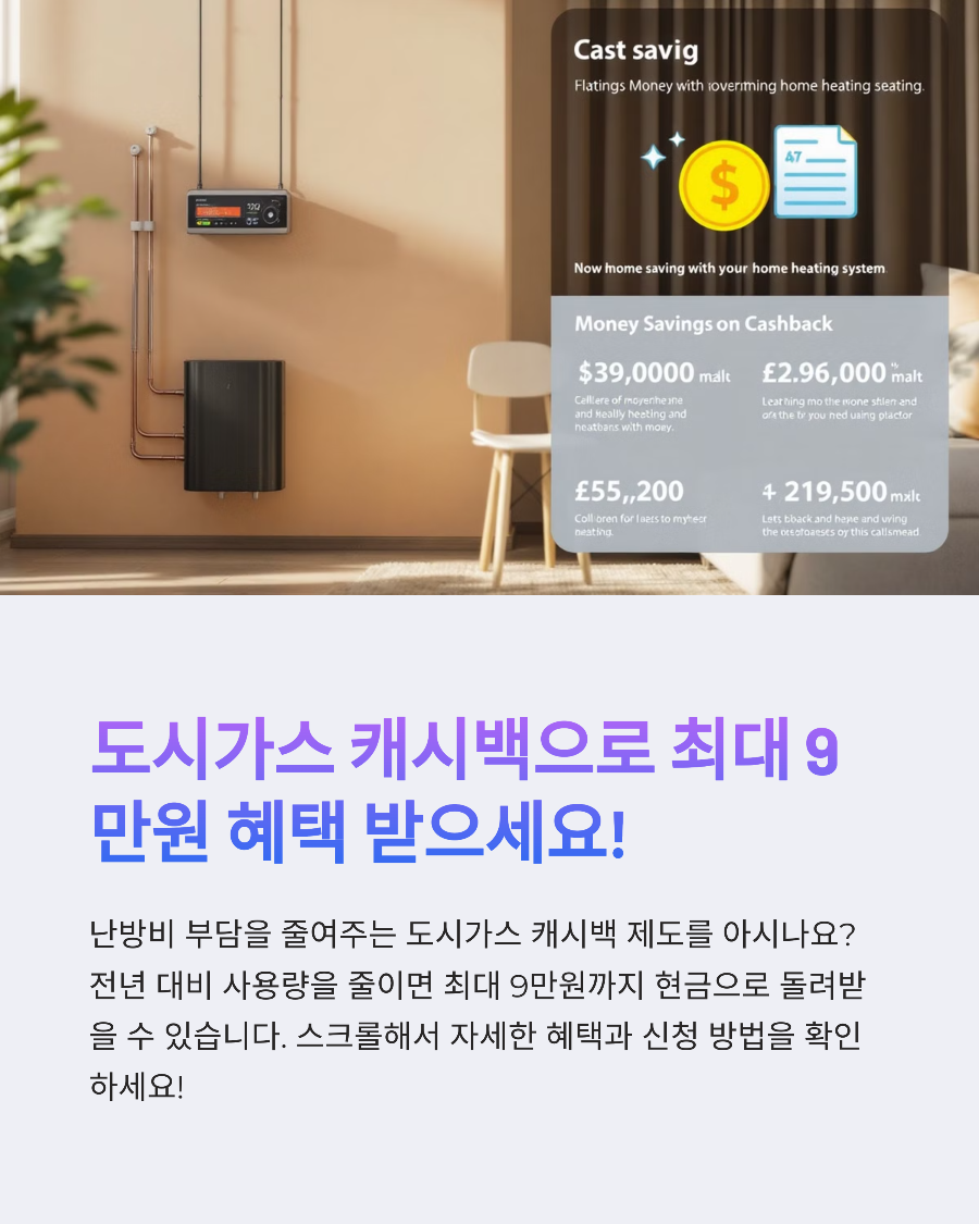 지역별 도시가스 캐시백 신청 방법 비교: 서울 vs 경기 vs 부산 차이점 완벽 정리