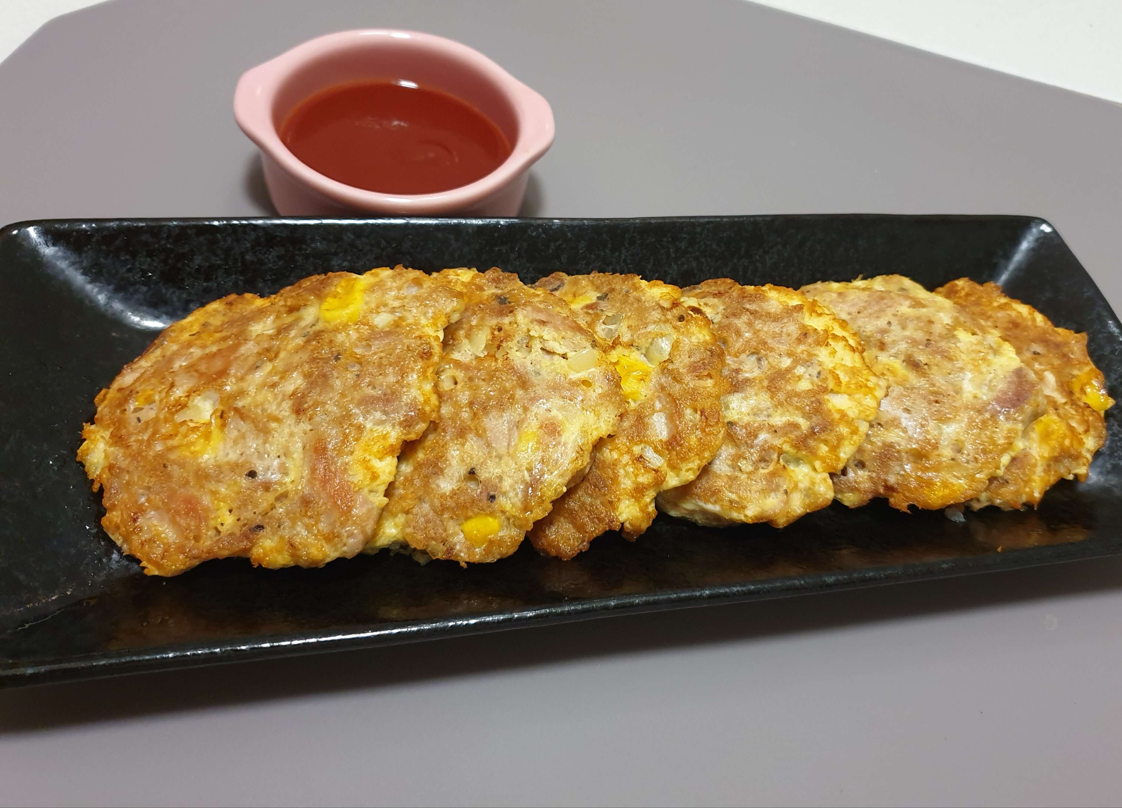  간단한 요리 옥수수 참치전 만들기