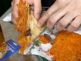 웨이팅 타코 퀘사디아 달인