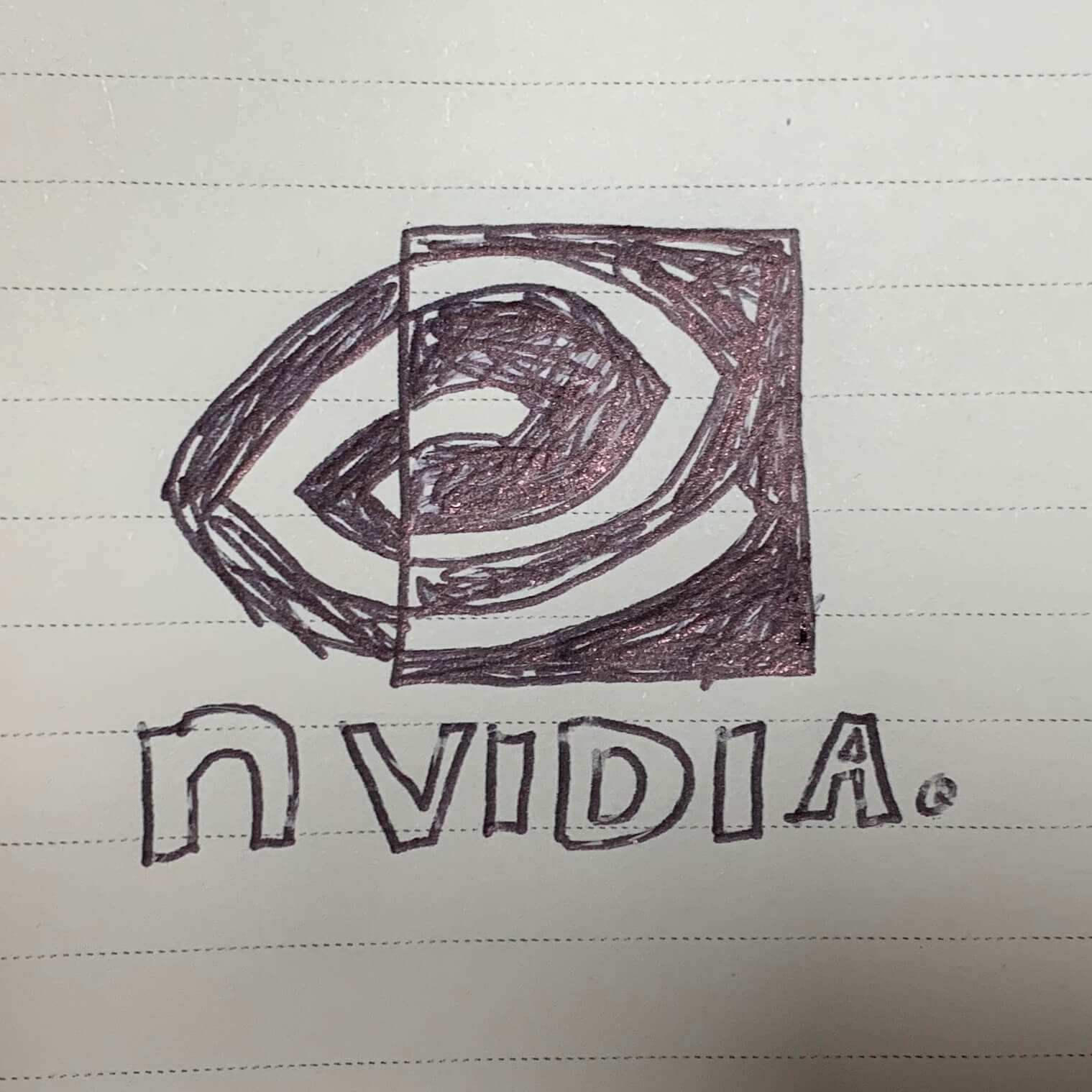 Nvidia-drawing-logo-with-nvidia