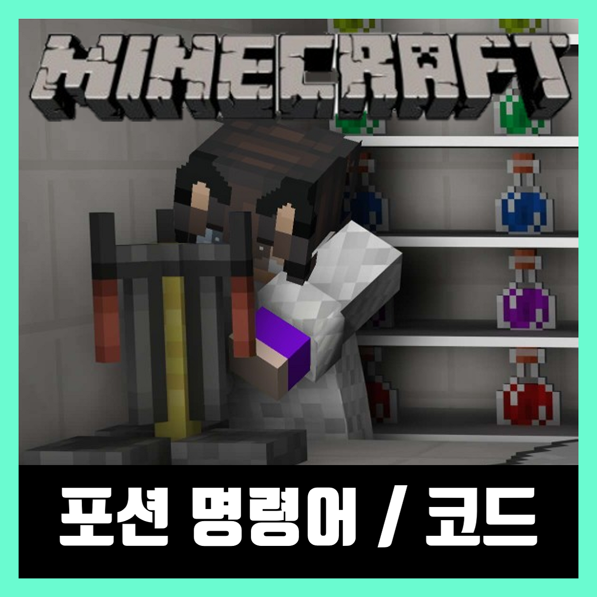  마인크래프트 포션 명령어, 포션 효과 모든버전