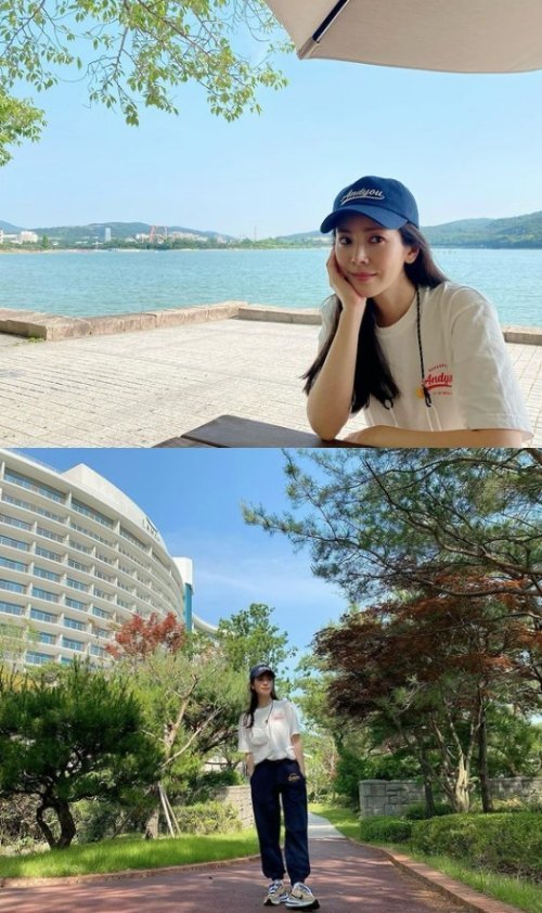  한지민, 40대 맞아?? 최강 동안 비주얼 뽐내는 근황 공개해