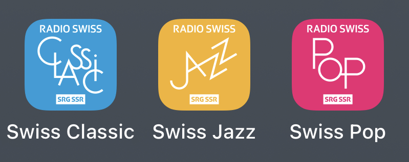 라디오 스위스 앱 아이콘