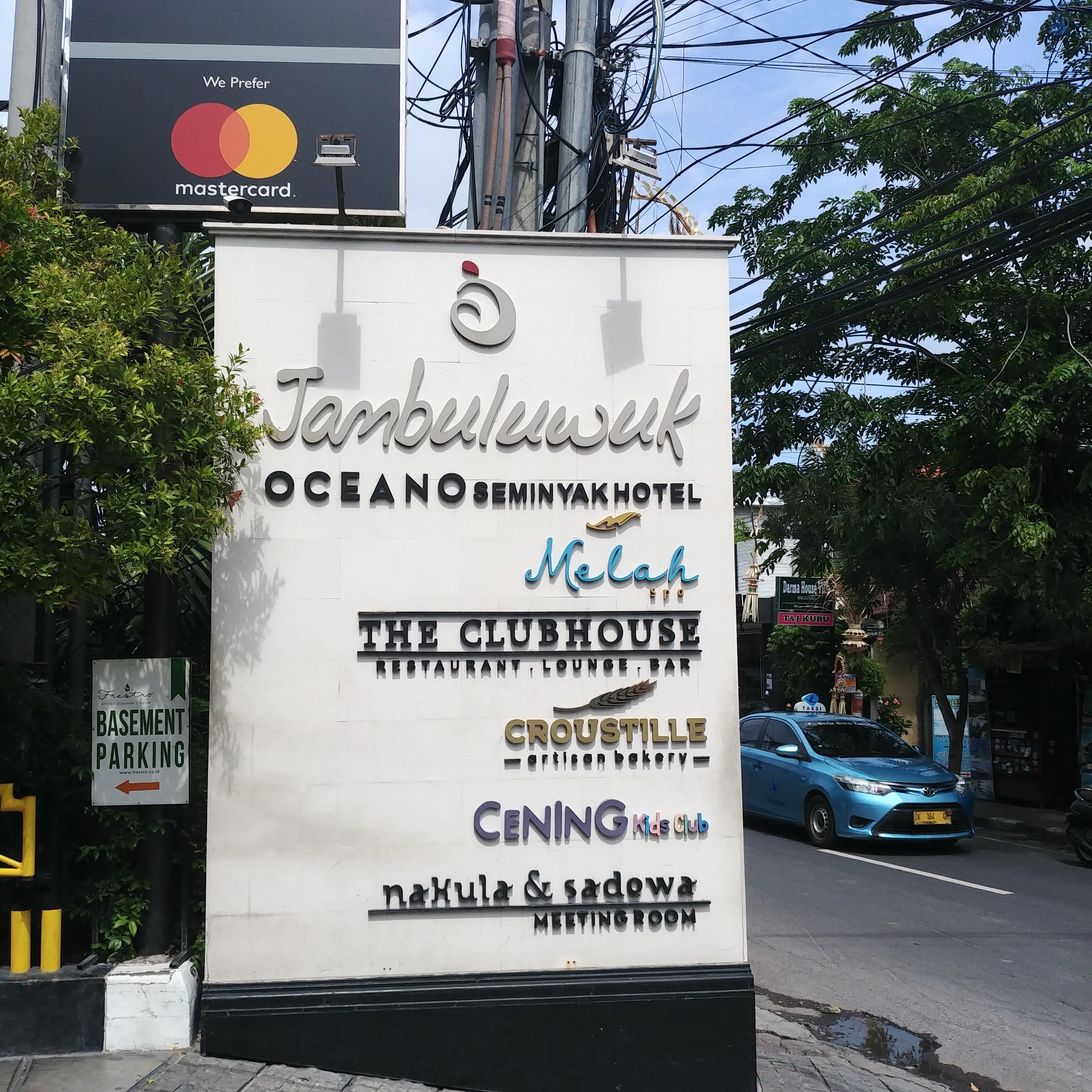 인도네시아 발리 스미냑 호텔 Jambuluwuk Oceano Seminyak Hotel