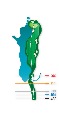 360도CC 아웃 코스 9번 홀