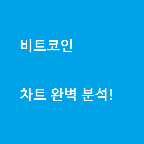 비트코인 차트 완벽 분석!