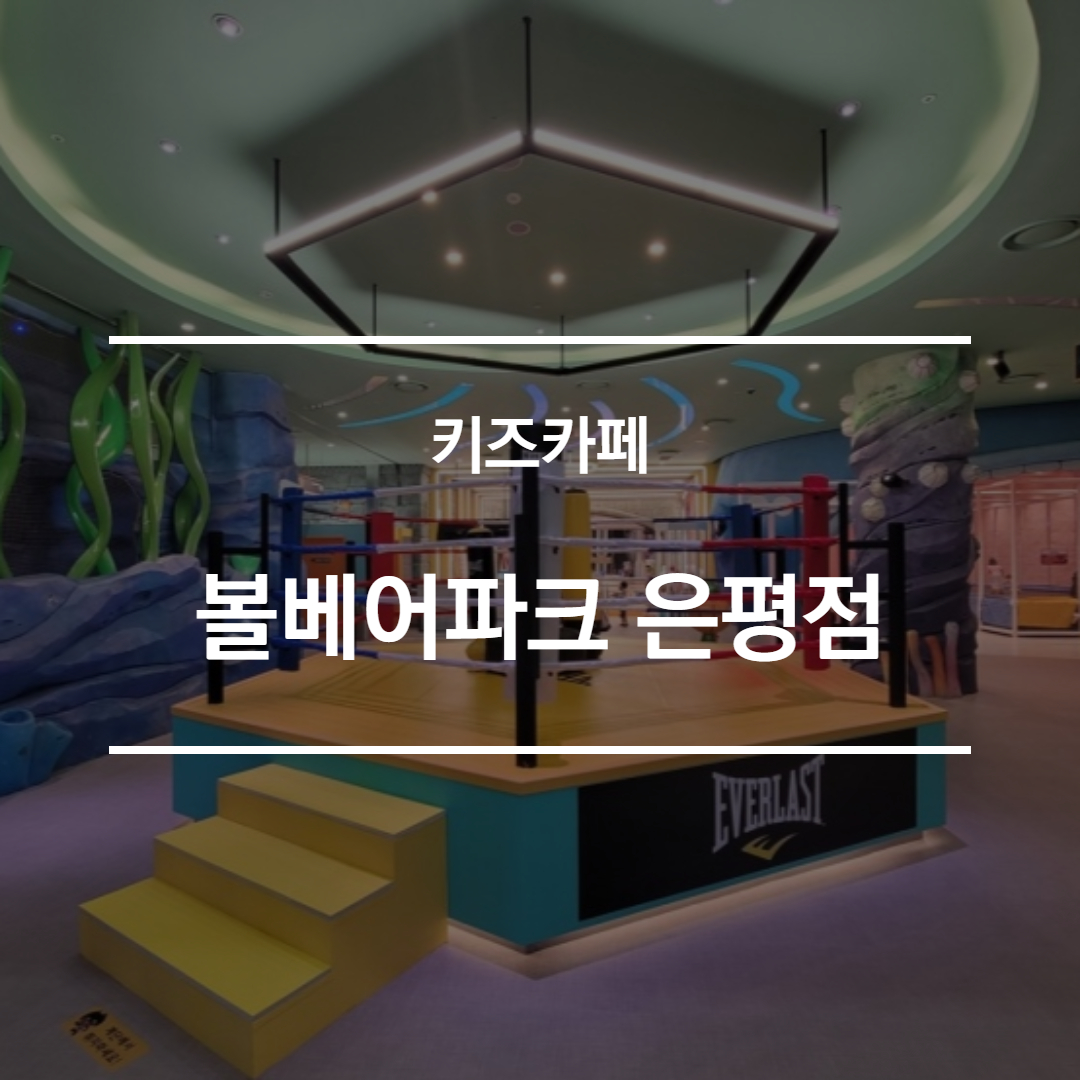  [육아] 대형 키즈카페 볼베어파크 은평점