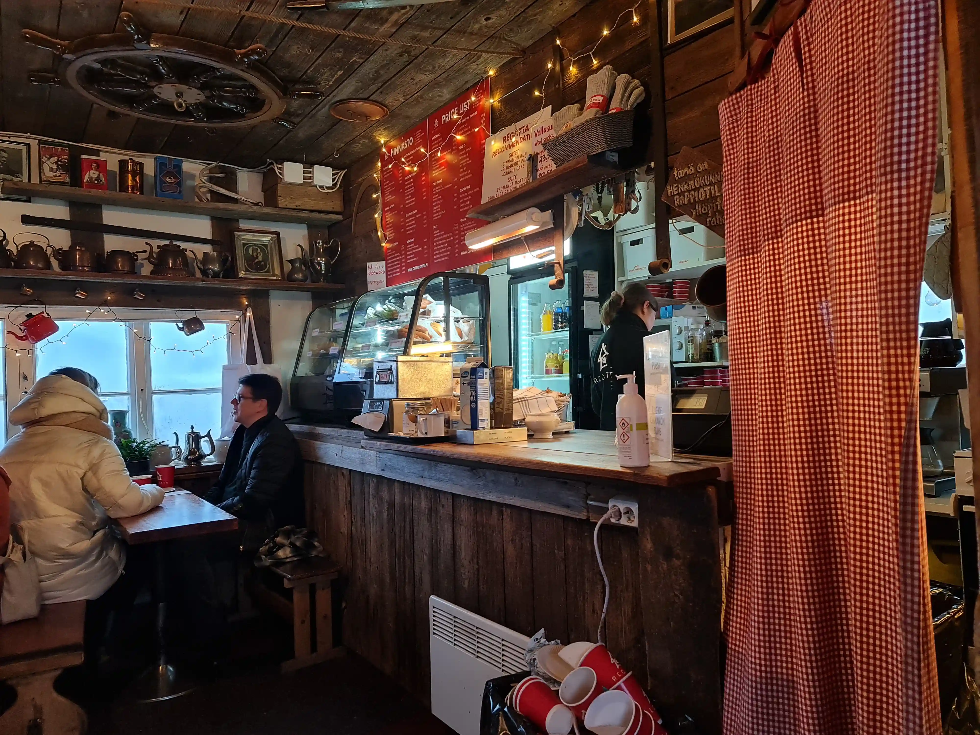 카페 Regatta 카운터사진