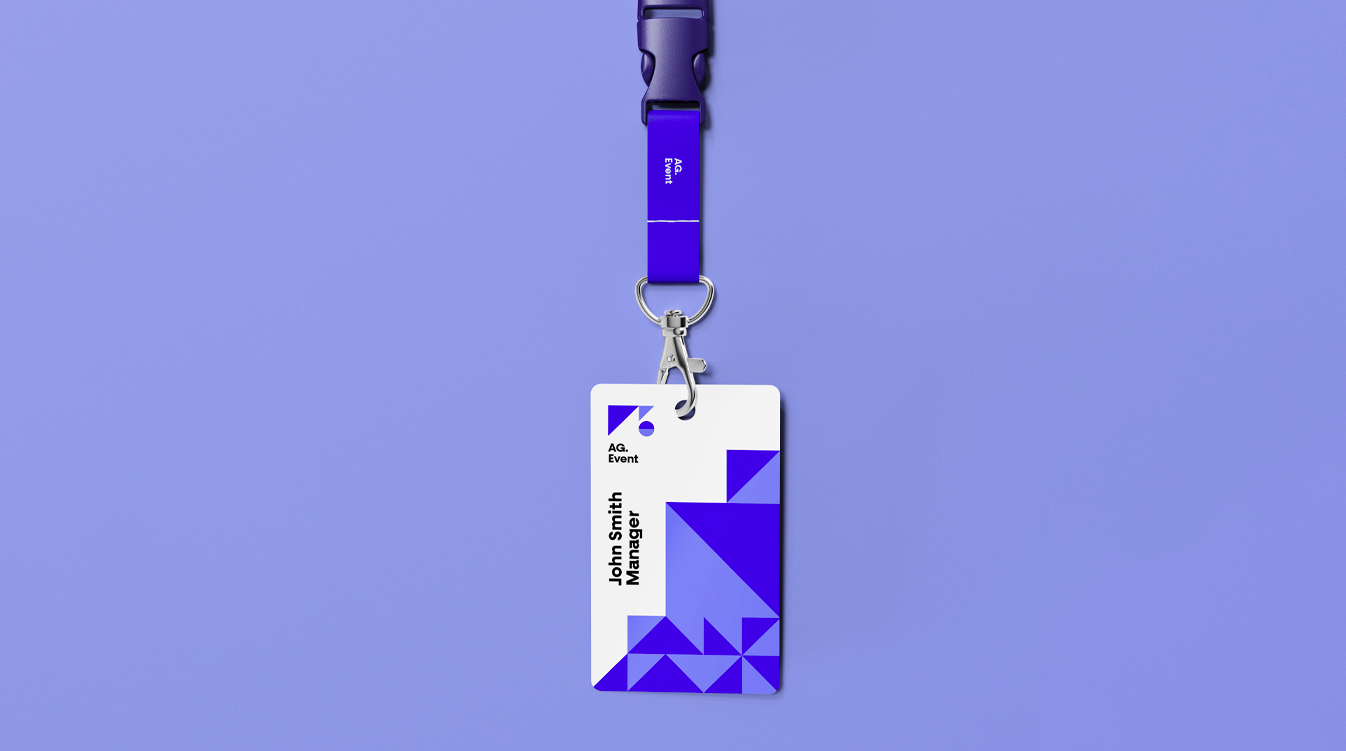  사원증 디자인 목업 PSD 파일 무료 다운로드