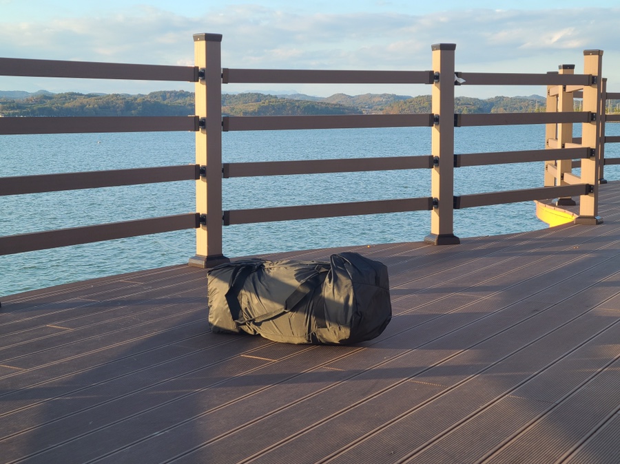 스노우 라인 새턴 쉘터 우리의 첫 텐트! 2