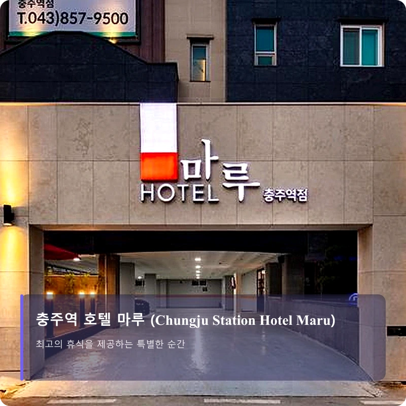 충주역 호텔 마루 (Chungju Station Hotel Maru)_1