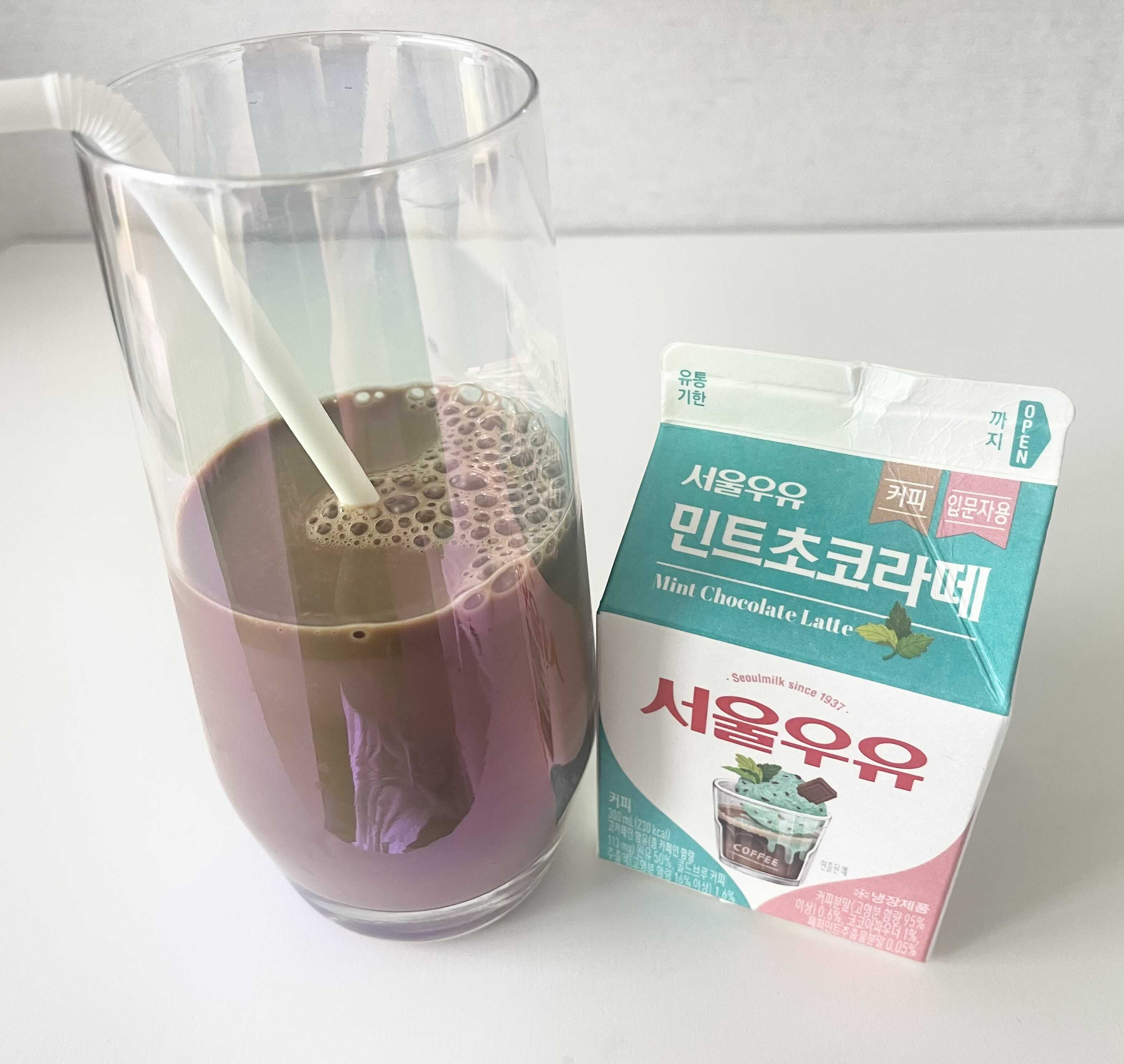  서울우유 민트초코라떼 입문자용 ㅋㅋㅋ