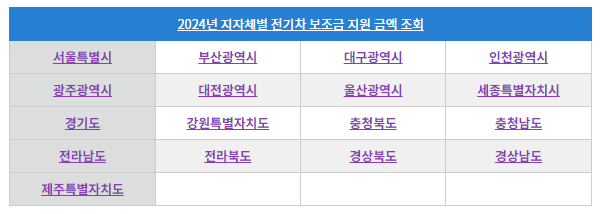 2024년전기차보조금지원조회