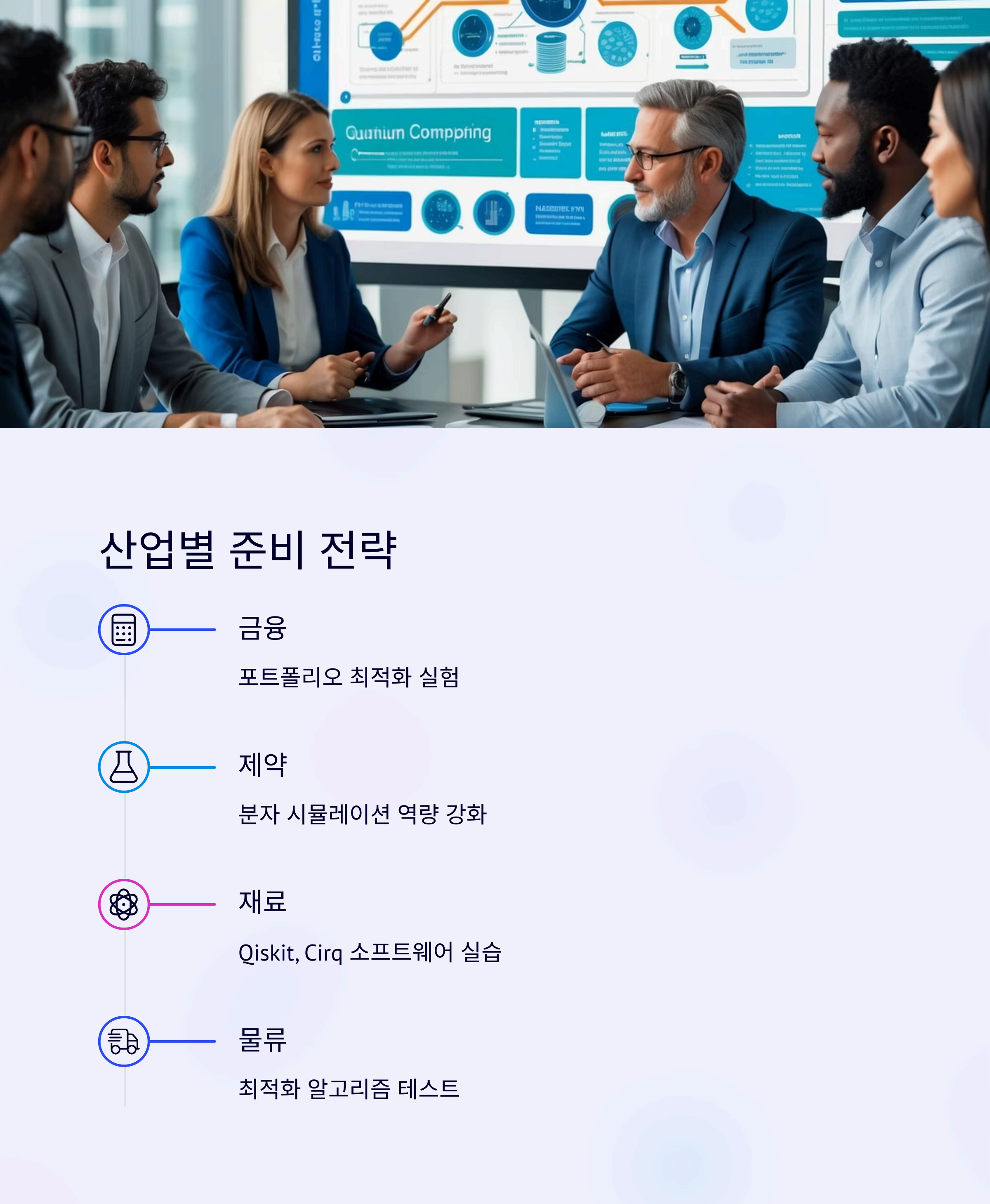 양자컴퓨터 산업별 준비 전략