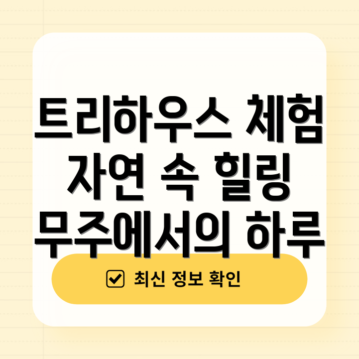 트리하우스 경험