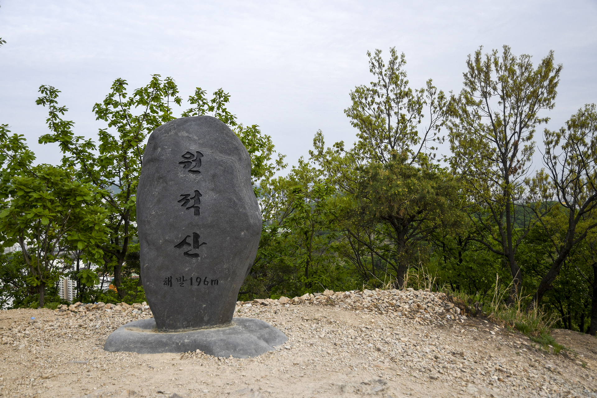 원적산 정상 이미지