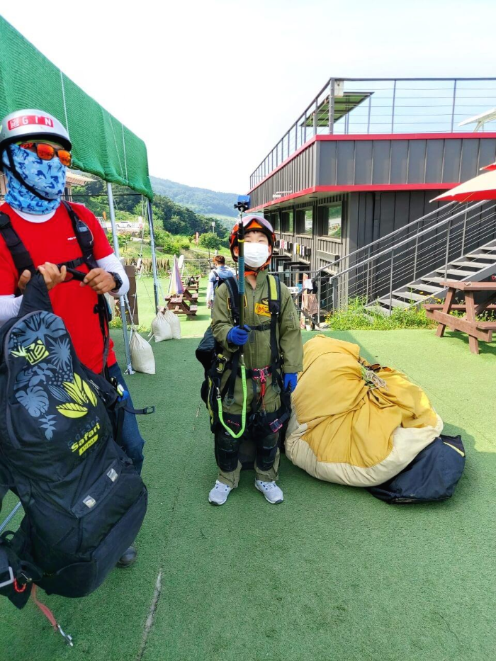 충북 단양 여행 단양 패러글라이딩