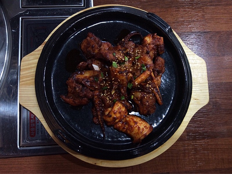  육지와 바다 맛의 하모니, 오삼불고기(Squid and Pork Belly Bulgogi)