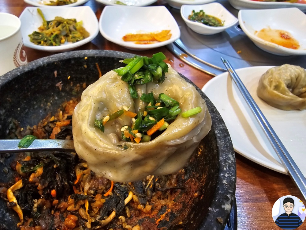 곤드레돌솥밥과 야채만두 25