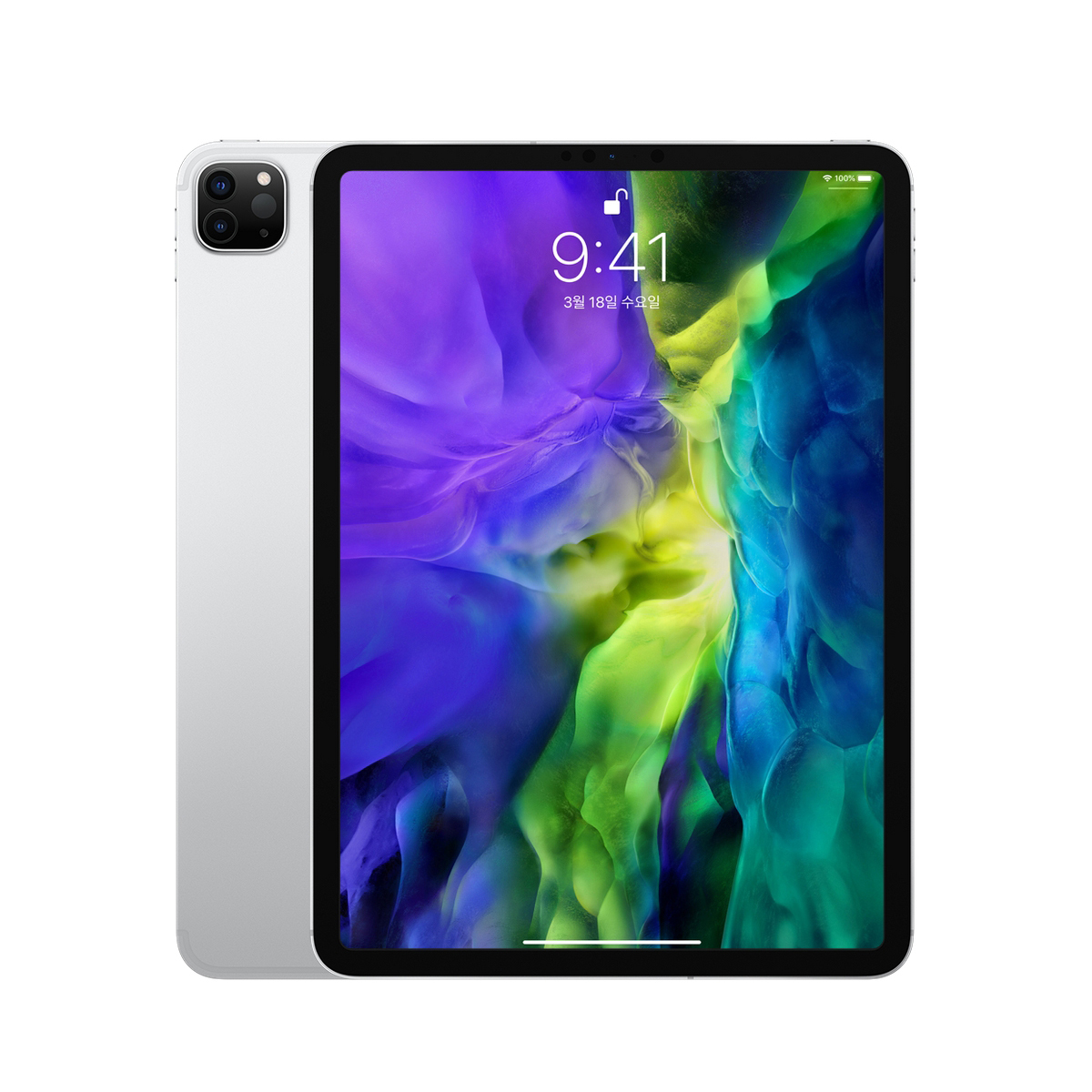  인터넷 최저가 마지막기회 품절주의 ipadpro - Apple 2020년 iPad Pro 11 2세대 Wi‑Fi + Cellular 256GB, MXE52KH/A, Silver
