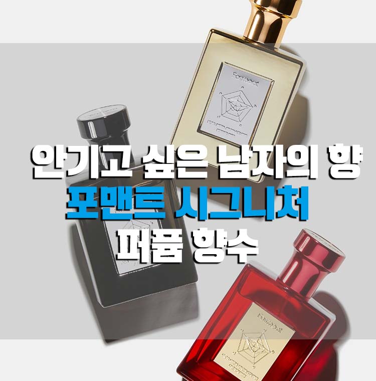  포맨트 시그니처 퍼퓸 향수 안기고 싶은 남자의 향