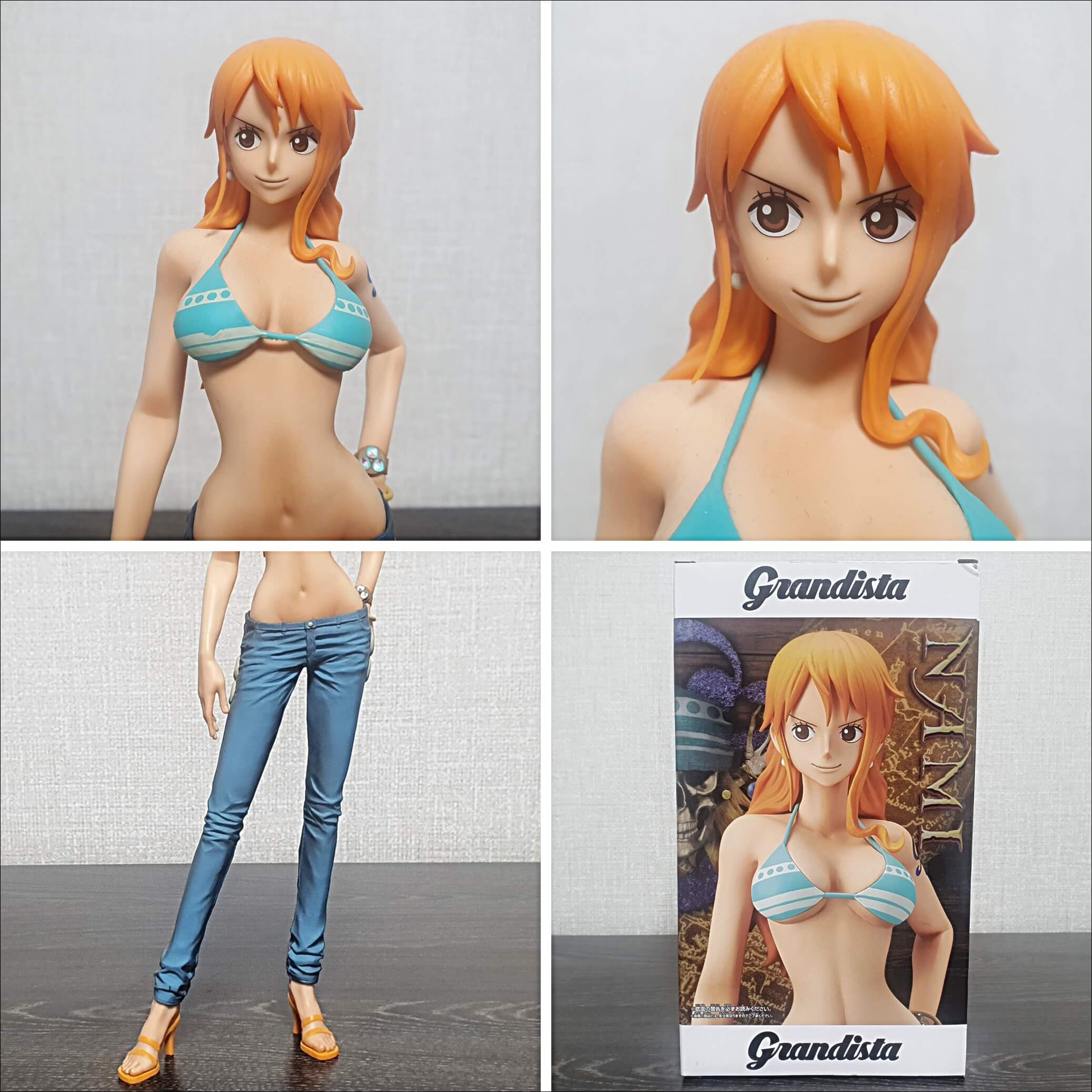 원피스 나미 피규어 리뷰 반프레스토 그란디스타 나미
