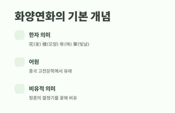 화양연화 뜻 쉽게 정리 2