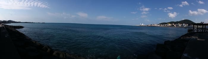  제주도 제주 제주시 삼양동 검은모래해변 2017