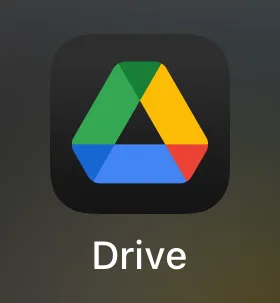 구글 드라이브 아이콘
