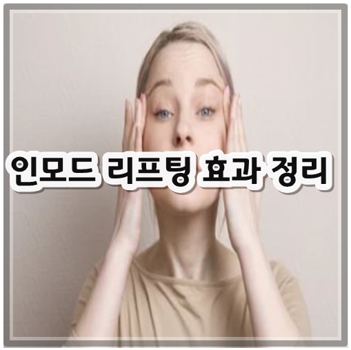 인모드 리프팅 효과 정리