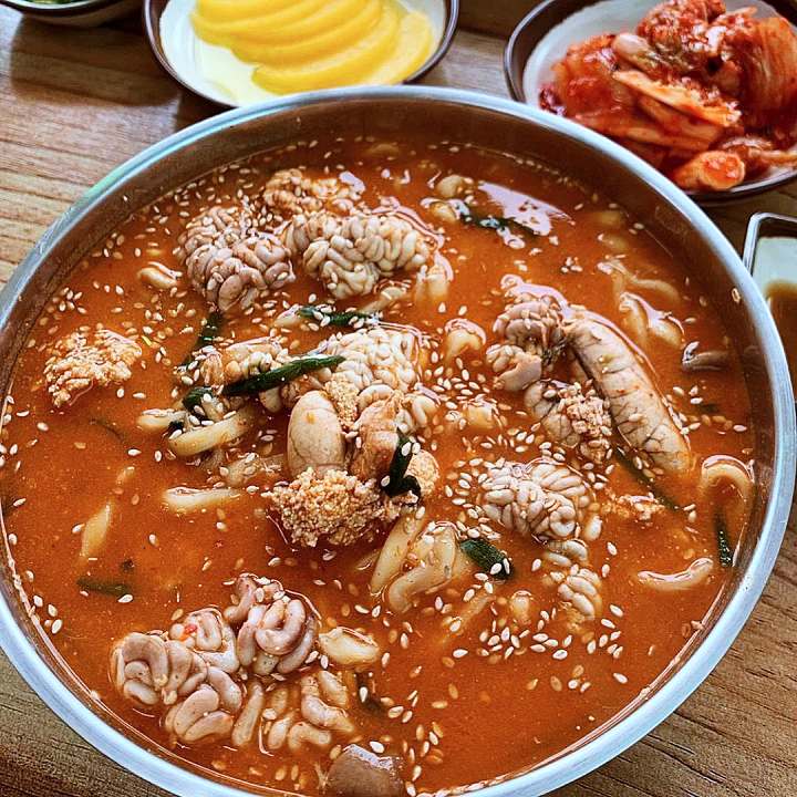 명태 장칼국수 강원 속초 맛집 추천