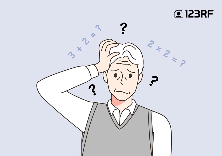  치매극복의 날 : 치매 행동 일러스트 모음