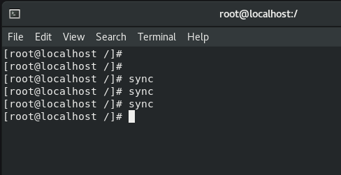  리눅스 재부팅시 주의할 점 sync 명령어