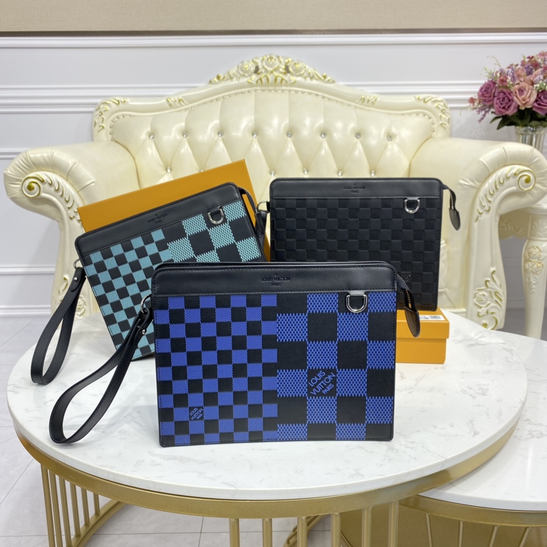  [LOUIS VUITTON] 루이비통 스탠딩 파우치 N60448 (3 COLOR)