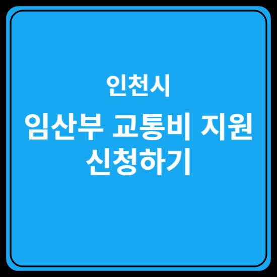 임산부 교통비 지원