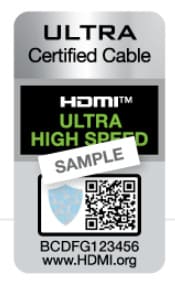 Ultra High Speed HDMI