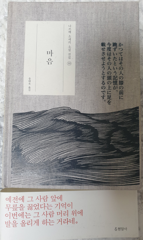 [책 리뷰] 마음 / 나츠메 소세키 / 나쓰메 소세키