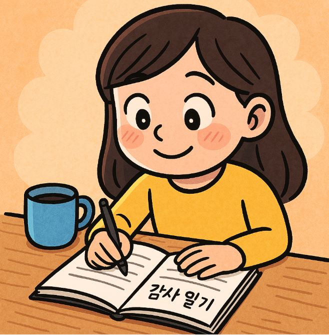 초등학교 인성교육자료 감사일기쓰기