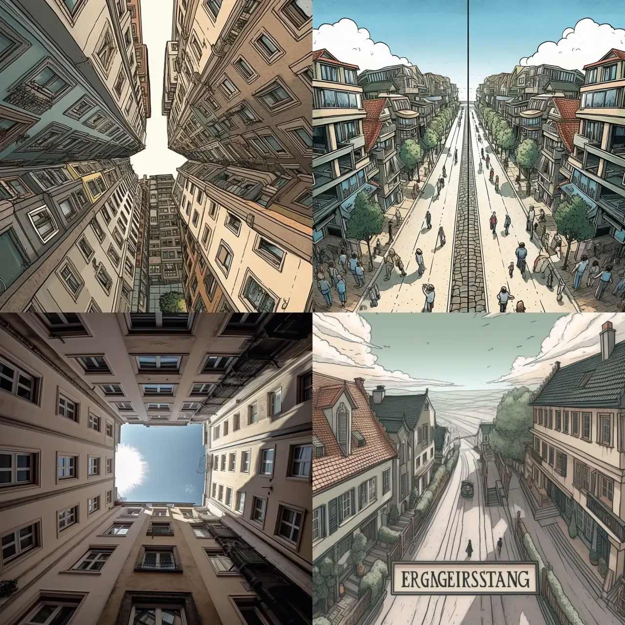 Exaggerated Perspectives