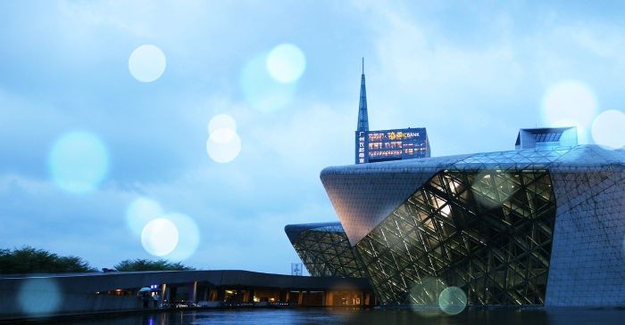 광저우-현대식건물